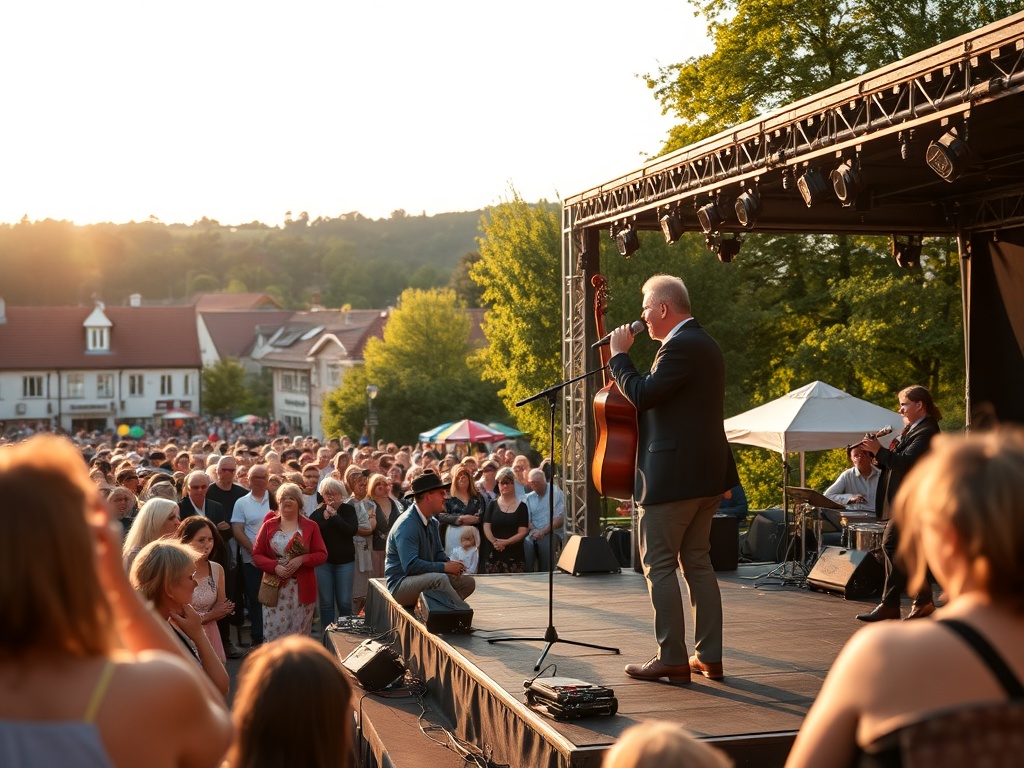 Koncert charytatywny zespołu Jaśmin "Z serca do serca" w Sandomierzu - inicjatywa wsparcia dla lokalnej społeczności